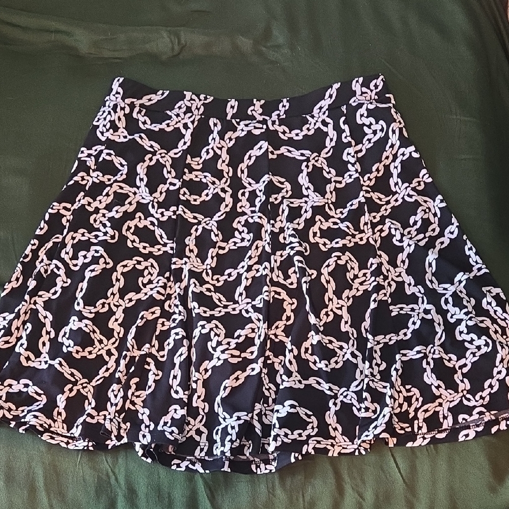 Susan Graver Chain Pattern Skater Skirt